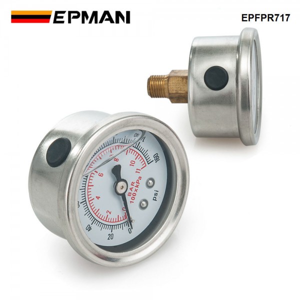 Epman Fuel Pressure Regulator With Gauge An10 Feed And An6 Return Line